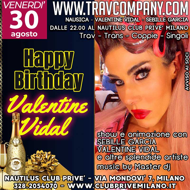 TRAVCOMPANY COMPLEAANI VALENTINE VIDAL COPPIE TRAV TRANS SCAMBIO SCAMBISMO