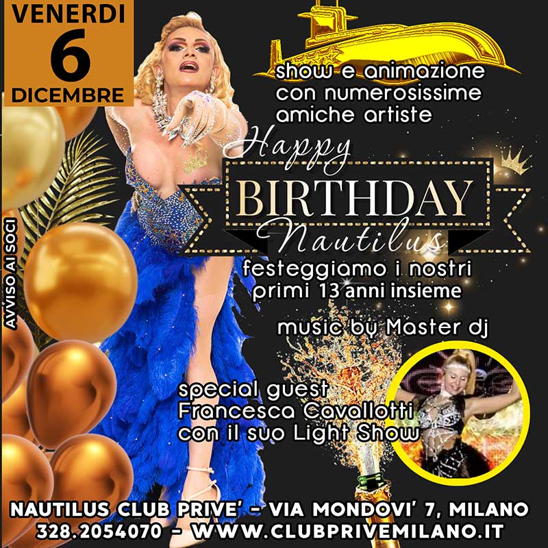 COMPLEANNO NAUTILUS