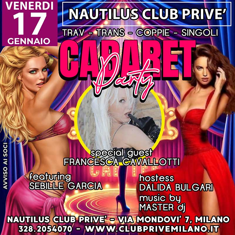 CABARET PRIVE MILANO NAUTILUS